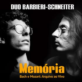 Capa do álbum Memória - Bach e Mozart: Arquivo ao Vivo